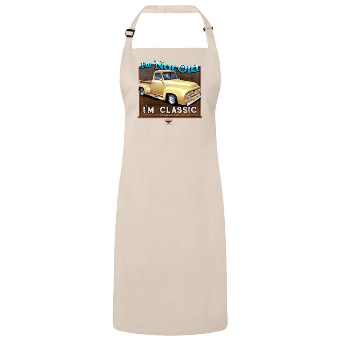 "I'm Not Old, I'm Classic" ’55 Ford Truck Sustainable Unisex Cooking Bib Apron
