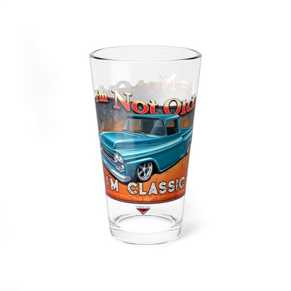 I’m Not Old, I’m Classic! ’58 Chevy Truck Mixing Glass, 16oz