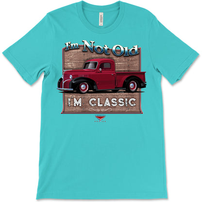 I'm Not Old, I'm Classic! '39 Dodge Truck Bella+Canvas Unisex Short-Sleeve T-Shirt (Front Design)