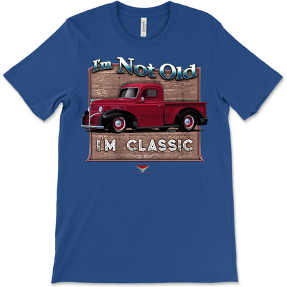 I'm Not Old, I'm Classic! '39 Dodge Truck Bella+Canvas Unisex Short-Sleeve T-Shirt (Front Design)