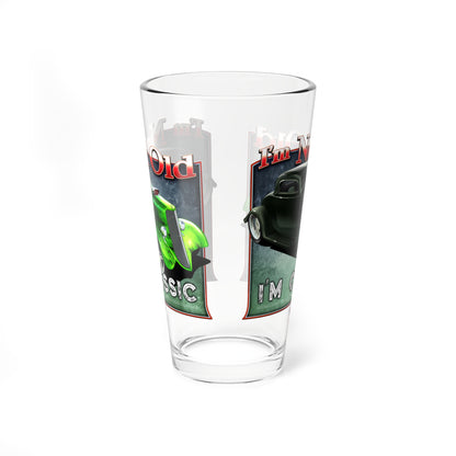 I’m Not Old, I’m Classic! ’33 Ford Coupe Mixing Glass, 16oz