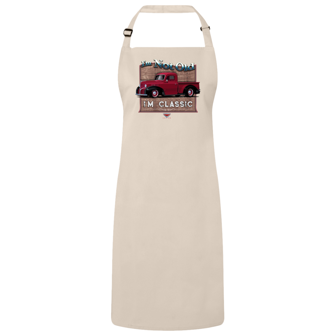 "I'm Not Old, I'm Classic" ’39 Dodge Truck Sustainable Unisex Cooking Bib Apron