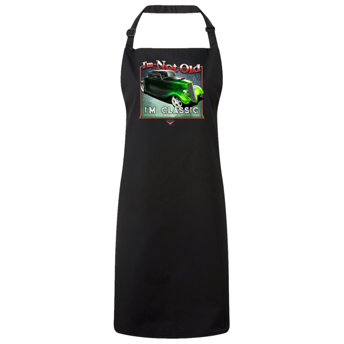 "I'm Not Old, I'm Classic" ’33 Ford Coupe Sustainable Unisex Cooking Bib Apron