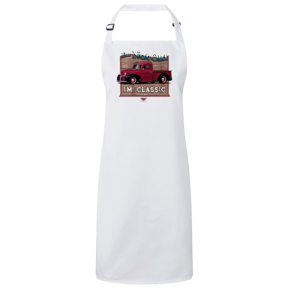 "I'm Not Old, I'm Classic" ’39 Dodge Truck Sustainable Unisex Cooking Bib Apron